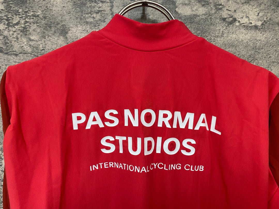 JY479 パスノーマルスタジオ PAS NORMAL STUDIOS Mechanism Long Sleeve Jersey 長袖 サイクルジャージ レッド L