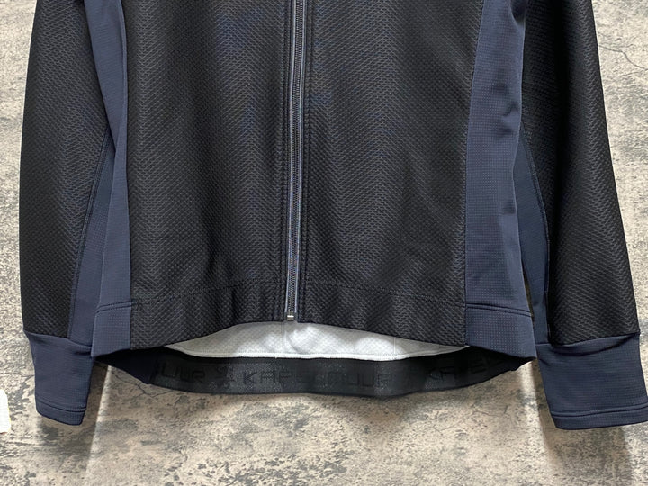 KP705 リオンドカペルミュール Lion de KAPELMUUR 長袖 サイクルジャケット 黒 WL 裏起毛