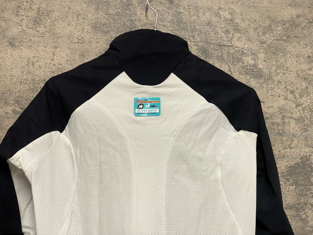 JQ145 アソス assos iJ haBu 長袖サイクルジャケット 黒白 M 裏起毛