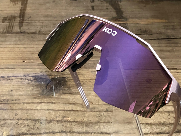 KA583 クー KOO ALIBI サングラス アイウェア メタリックピンク