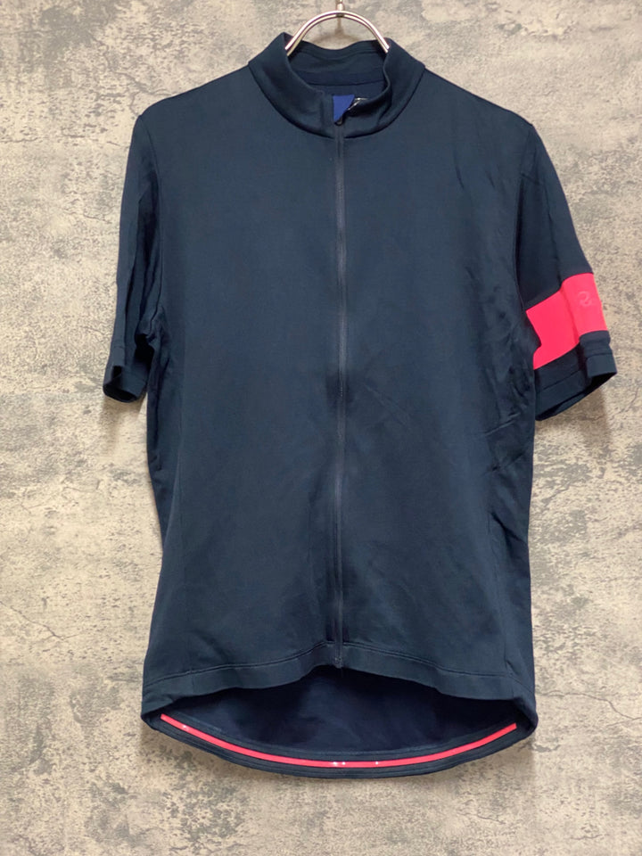 JQ086 ラファ Rapha CLASSIC JERSEY サイクルジャージ 紺 M