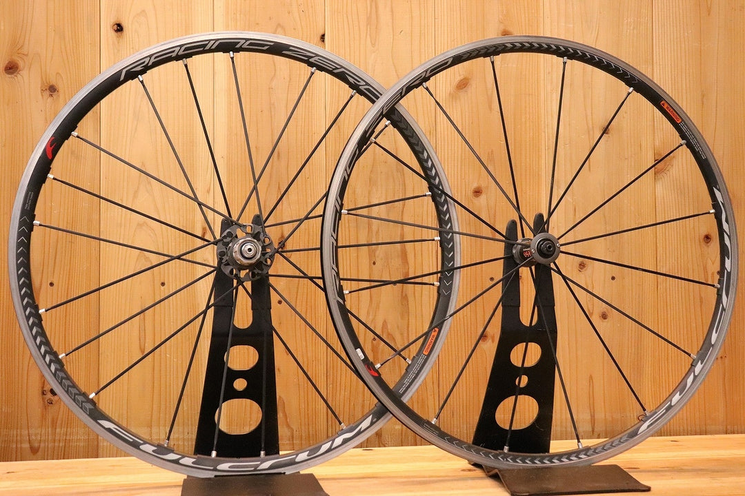 フルクラム FULCRUM レーシング ゼロ RACING ZERO アルミ クリンチャー ホイールセット シマノ 11S/12S ナローリム 15C 【芦屋店】