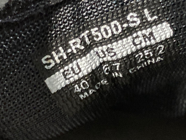 JX872 シマノ SHIMANO SH-RT500 ビンディングシューズ 黒 EU40 SPD