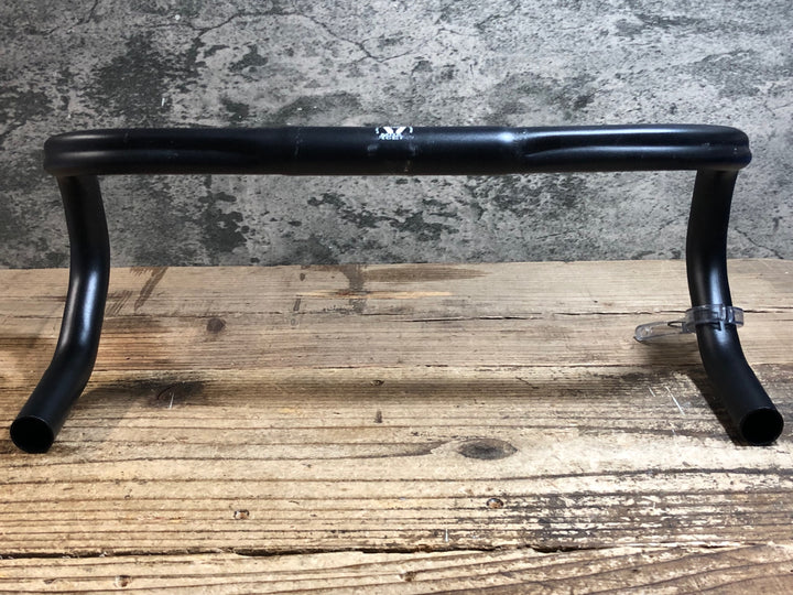 KC411 3T モルフェス morpheus  アルミ ドロップハンドル エンド外-外420mm Φ25.8 黒