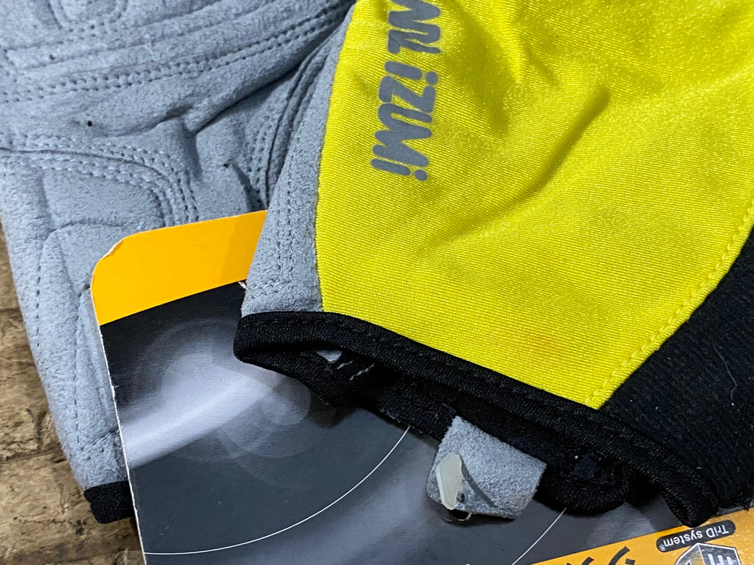 KK281 パールイズミ PEARL iZUMi 指切り グローブ 黄 L