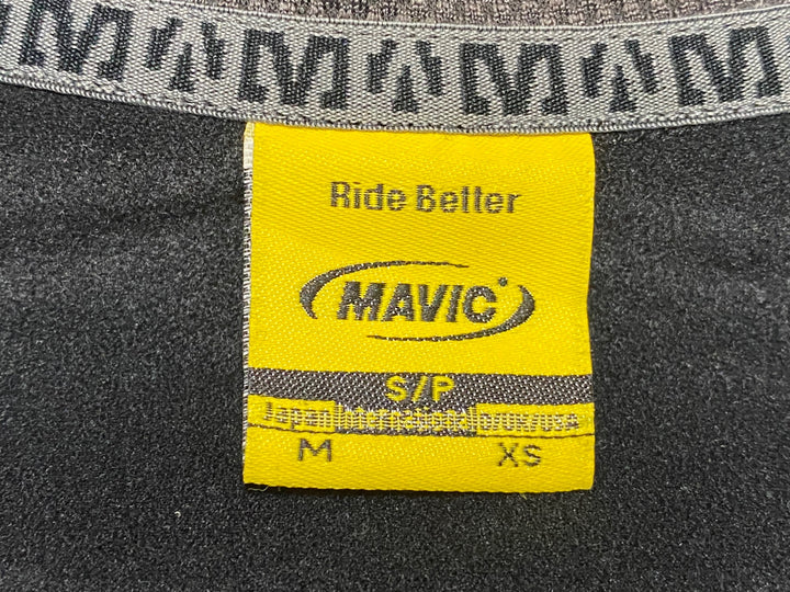 JO355 マヴィック MAVIC 長袖サイクルジャージ M 黒 裏起毛