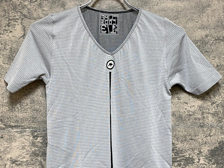 KQ173 アソス ASSOS 半袖 ベースレイヤー インナー グレー M/L