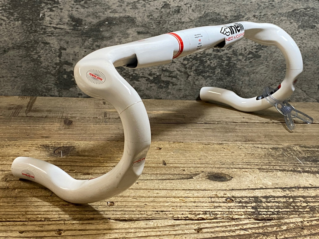 KC542 チネリ cinelli NEO MORPHE カーボン ドロップハンドル 白 400mm Φ31.8