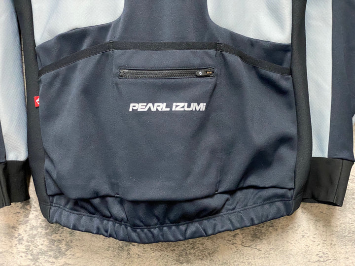 KB407 パールイズミ PEARL iZUMi 長袖 サイクルジャケット 黒 M 裏起毛