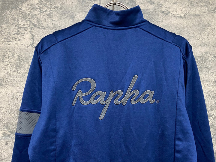 JS011 ラファ Rapha CLASSIC WINTER JACKET 長袖 サイクルジャケット 紺 M 裏起毛