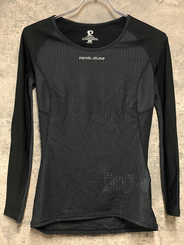 KN970 パールイズミ PEARL iZUMi 長袖 ベースレイヤー M 黒