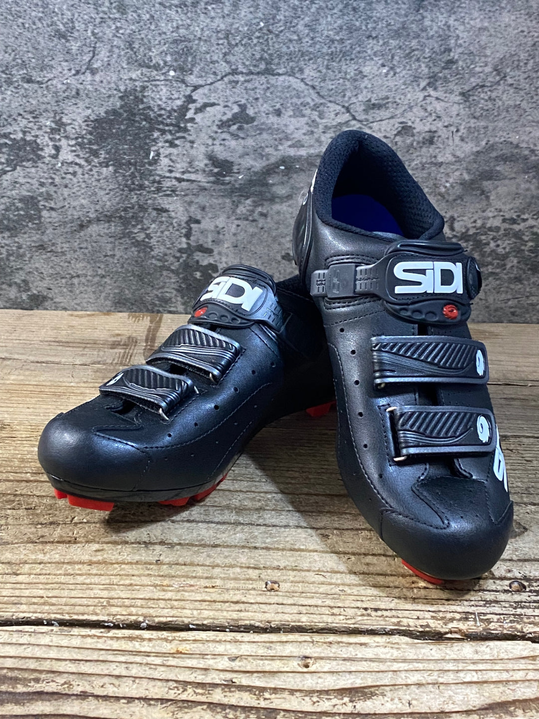 KG409 シディ SIDI TRACE MTB ビンディングシューズ 2穴 ブラック EU42 ※ペン字あり