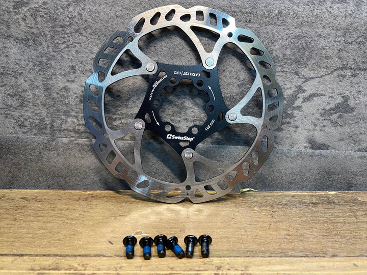 JH639 スイスストップ Swissstop カタリスト Catalyst PRO ディスクブレーキ ローター 160mm 6ボルト 厚さ1.8mm
