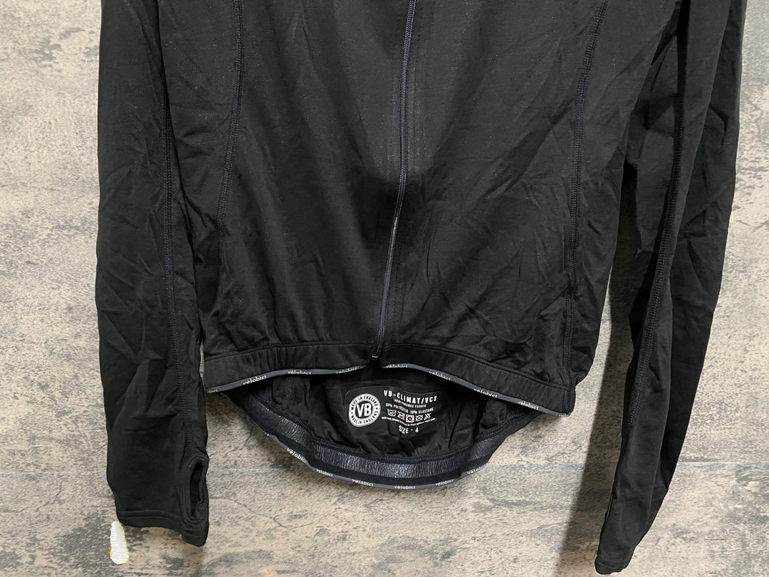 KP861 ヴェロビチ VELOBICI VB-CLIMAT VC2 長袖 サイクルジャージ 黒 4