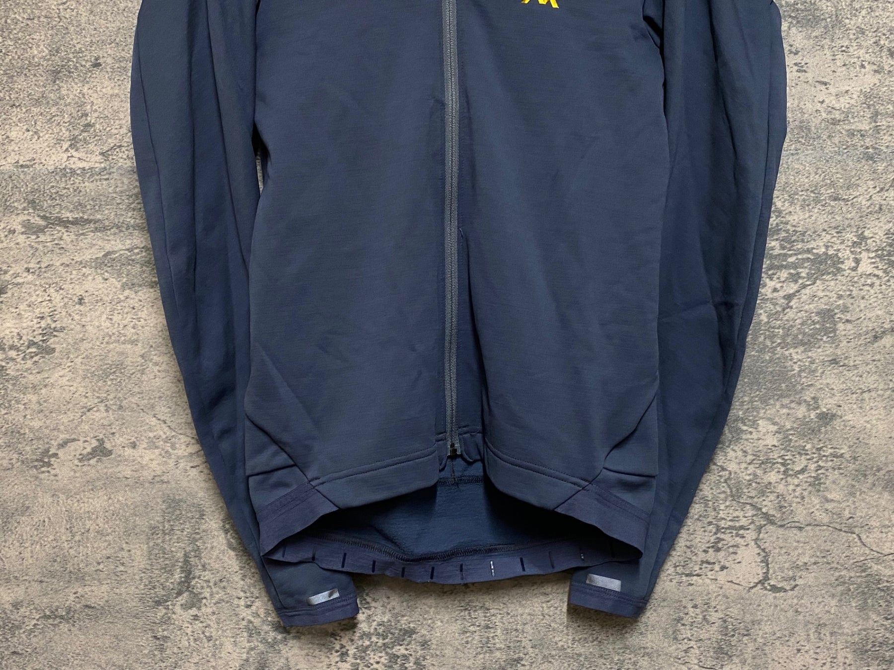 JO074 セブンメッシュ 7MESH 長袖 サイクルジャージ グレー XS 裏起毛