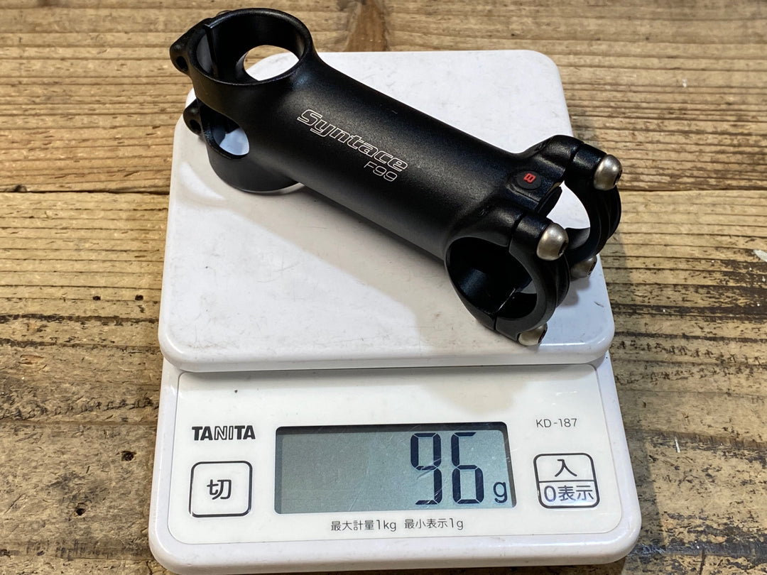 KB828 シンテース Syntace F99 アルミステム 黒 Φ26.0 OS 90mm