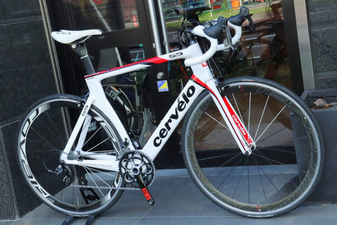 サーヴェロ CERVELO S5 2012年モデル 56サイズ スラム ライバル MIX 10S カーボン エアロロードバイク 【東京南麻布店】