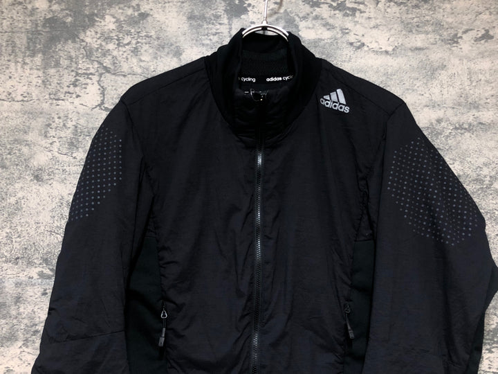 KL250 アディダス adidas 長袖 サイクルジャケット 黒 XO 中綿 ※臭い付着