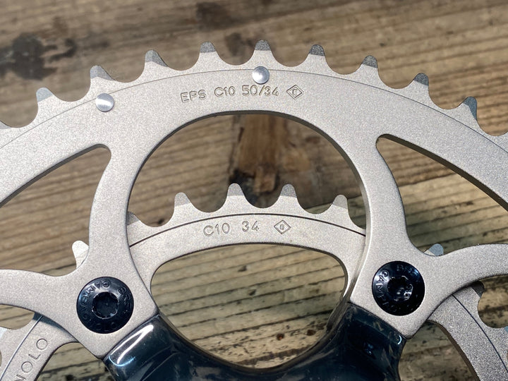 JP097 カンパニョーロ CAMPAGNOLO RECORD CT クランクセット 2x10s 50/34T 170mm
