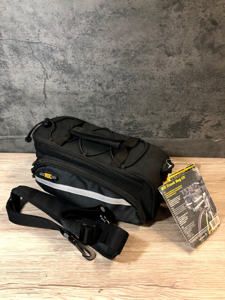 JV572 トピーク TOPEAK RX Trunk Bag EX リアキャリアバッグ 黒 ※ジッパー破損