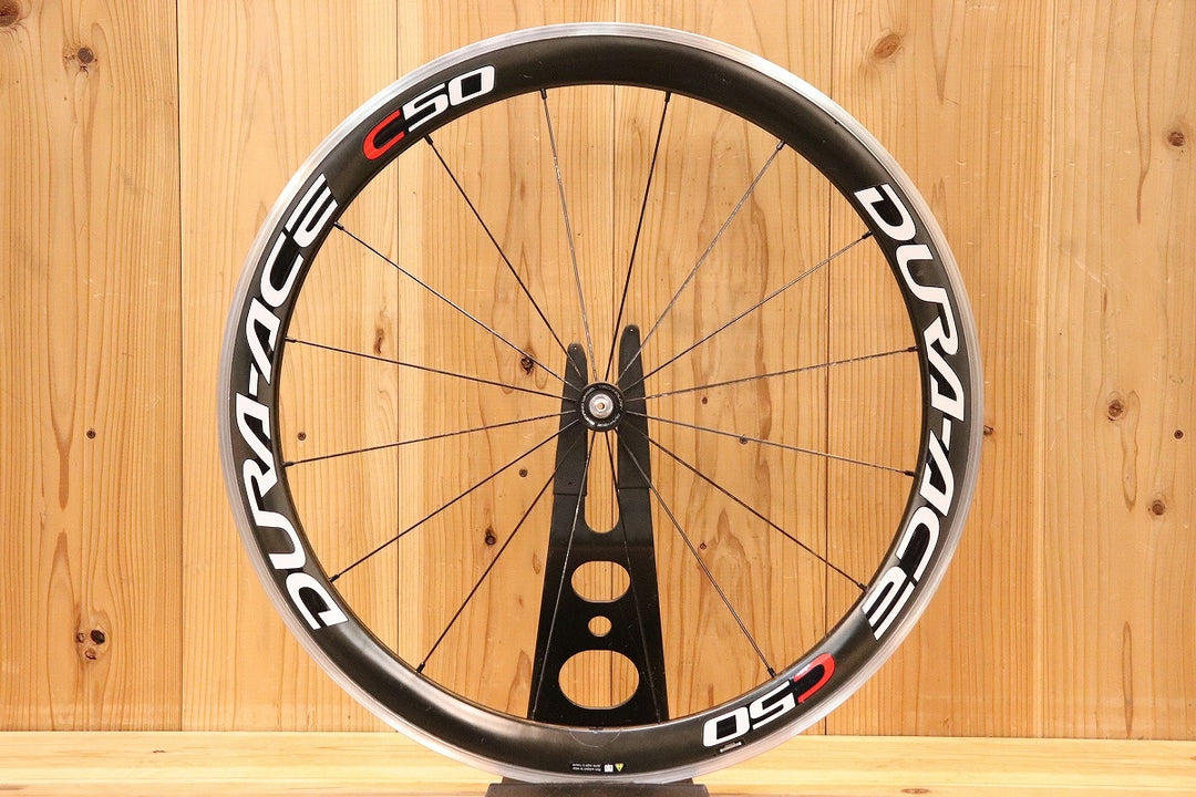 シマノ SHIMANO デュラエース DURA-ACE WH-7900 C50 CL アルミ/カーボン クリンチャー フロントホイール ナローリム 15C 【芦屋店】
