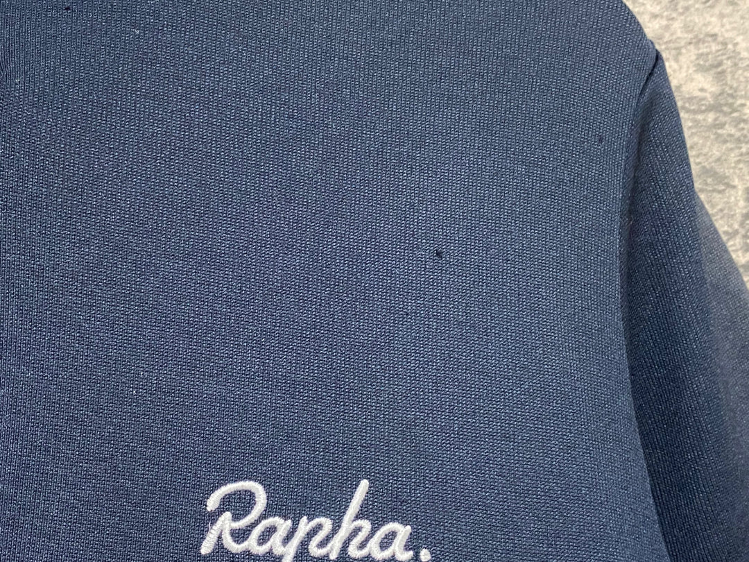 JZ242 ラファ Rapha BREVET JERSEY 半袖 サイクルジャージ 青 XL