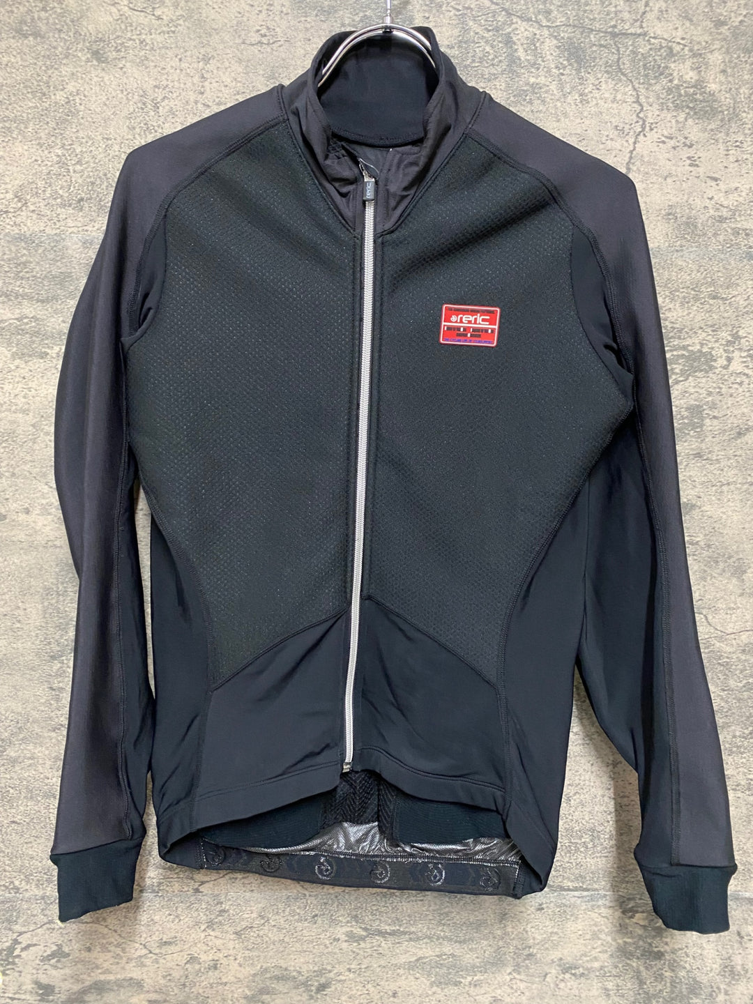 KM221 レリック reric MEDIUM VENT BLOCK JACKET 長袖 サイクルジャケット 黒 M