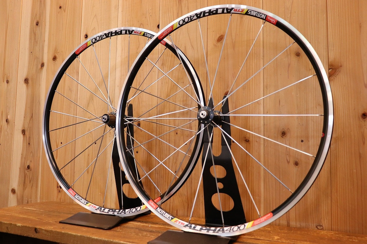 スタンズ STAN'S ZTR ALPHA 400 リム 手組み DURA-ACE HB/FH-9000 ハブ