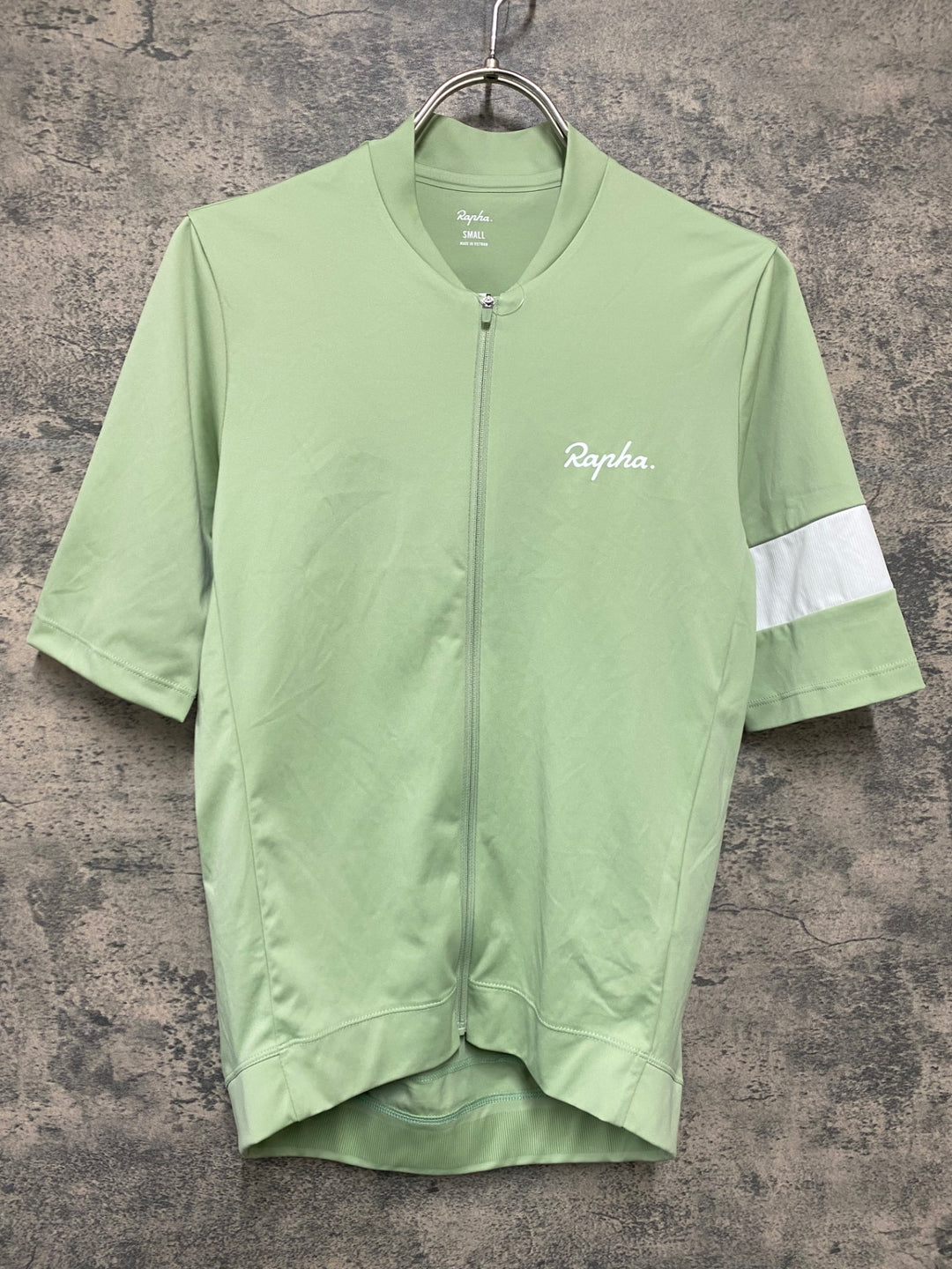 KM066 ラファ Rapha MEN'S CORE JERSEY 半袖 サイクルジャージ ライトグリーン S