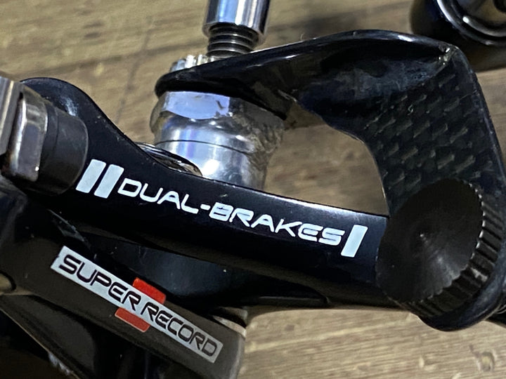JO230 カンパニョーロ CAMPAGNOLO SUPER RECORD BR15-SR スケルトン キャリパーブレーキ セット