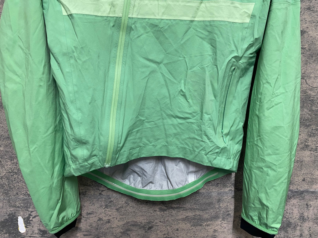 KK613 ラファ Rapha CORE RAIN JACKET 長袖 サイクルジャケット 緑 S