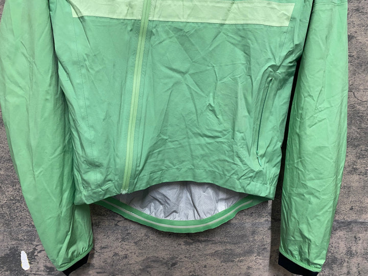 KK613 ラファ Rapha CORE RAIN JACKET 長袖 サイクルジャケット 緑 S