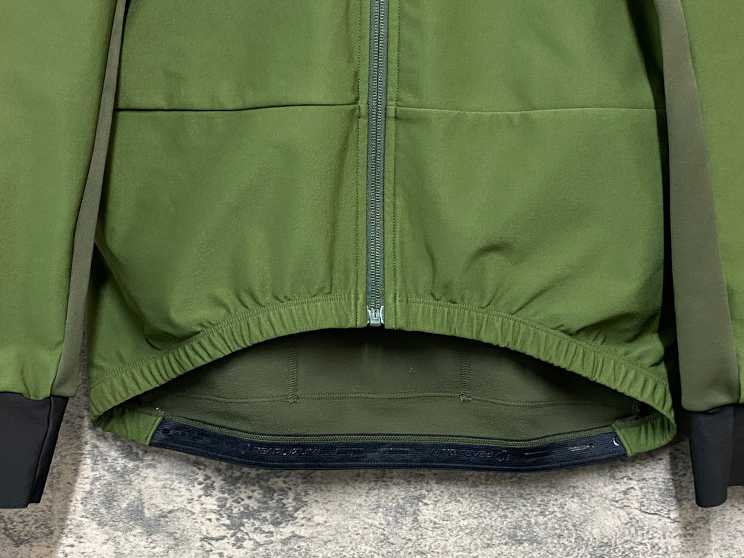 JW072 パールイズミ PEARL iZUMi 長袖 サイクルジャケット オリーブ L 裏起毛