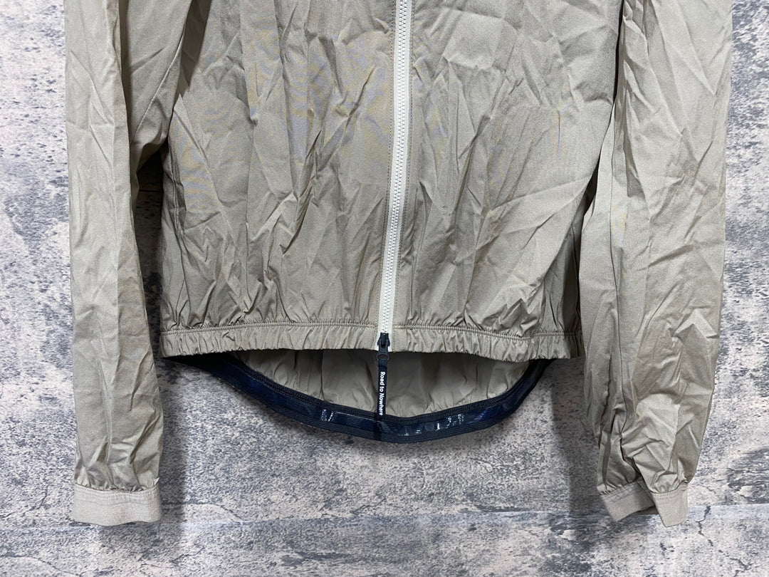KA562 パスノーマルスタジオ PAS NORMAL STUDIOS MENS STOW AWAY JACKET 長袖 ウインドブレーカー ベージュ L