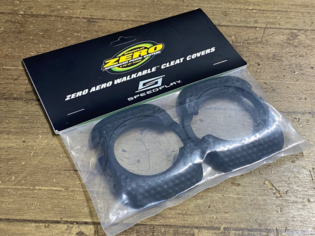 KN622 スピードプレイ SPEEDPLAY ZERO AERO WALKABLE CREAT COVERS クリートカバー 黒
