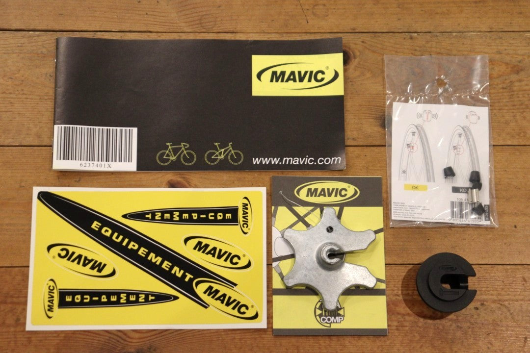 マヴィック MAVIC R-SYS SLR アルミ クリンチャー ホイールセット シマノ11S/12S ナローリム 15C 【横浜店】