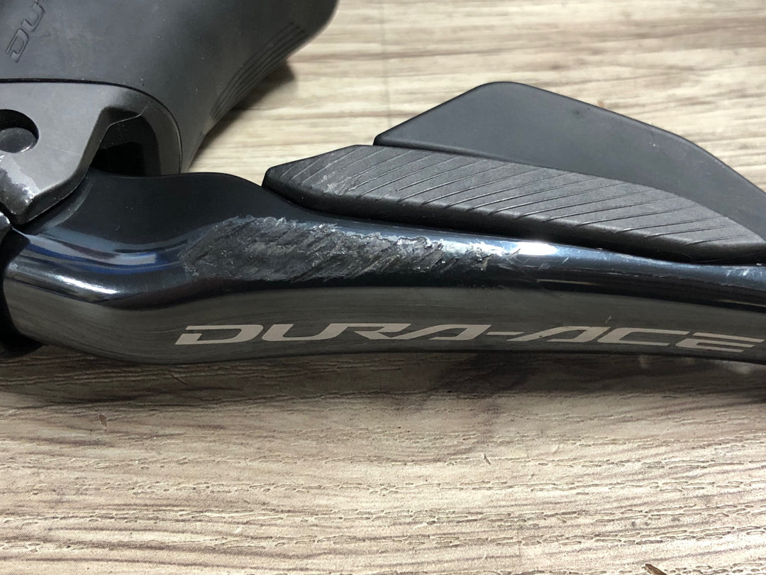 KN827 シマノ SHIMANO デュラエース DURA-ACE ST-R9270 L 左 STIレバー 油圧 Di2 動作確認済 ※ガリ傷あり