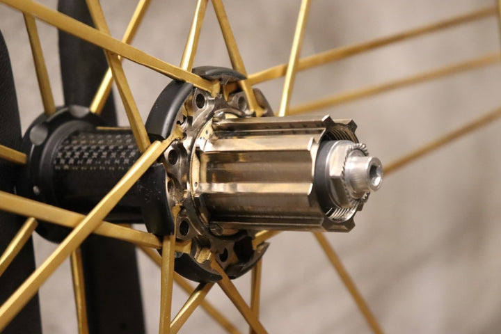 カンパニョーロ Campagnolo シャマルウルトラ SHAMAL ULTRA GOLD アルミ クリンチャー ホイールセット カンパ 12/11S ナローリム【さいたま浦和店】