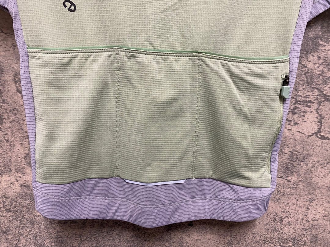 KS228 イザドア Isadore Signature Merino Tech Jersey 半袖 サイクルジャージ 緑 S