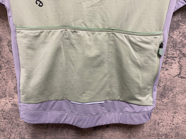 KS228 イザドア Isadore Signature Merino Tech Jersey 半袖 サイクルジャージ 緑 S