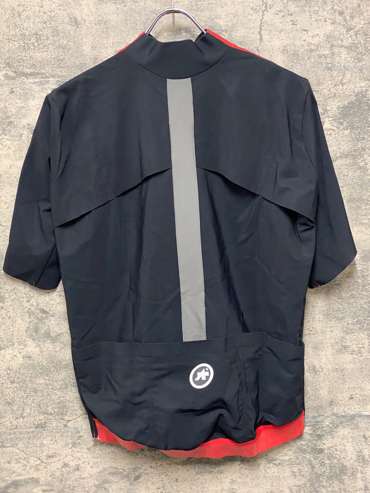 KP853 アソス ASSOS LIBERTY EQUIPE RS RAIN THERMO RACING DEVICE 半袖 黒 L BMC