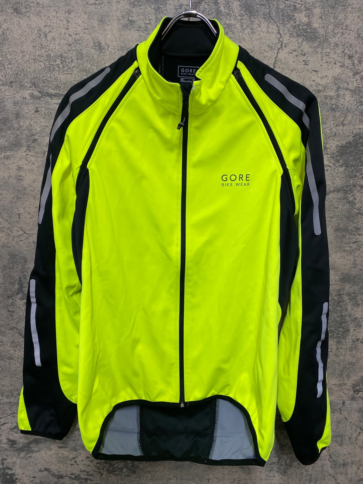 JS669 ゴアバイクウェア GORE BIKE WEAR 長袖サイクルジャケット 黄色