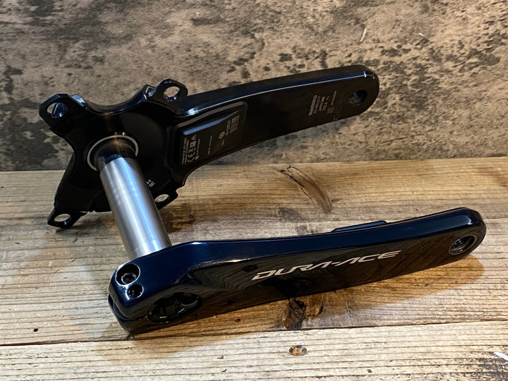 JS865 シマノ SHIMANO デュラエース DURAACE FC-R9100P パワーメーター クランクアーム 172.5mm 接続確認済み ※充電ケーブル付属