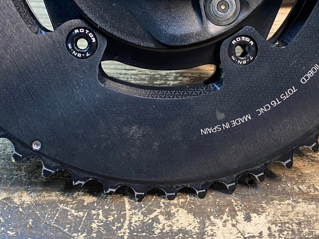 JD054 ローター ROTOR ALDHU INSPIDER パワーメーター クランクセット ROAD24 52/36 170mm 接続確認済