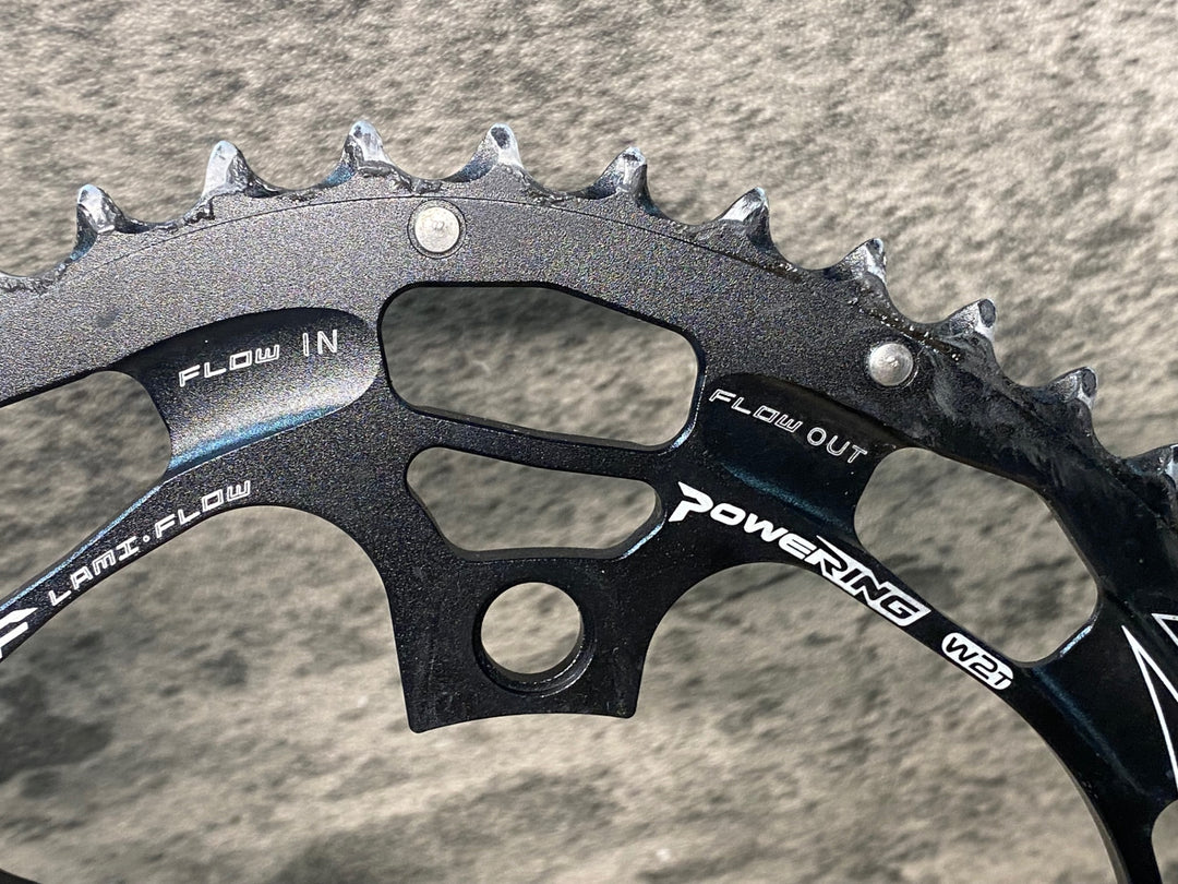 JO926 リデア RIDEA PowerRing W2T  R4-9 チェーンリングセット 50/34T 11S