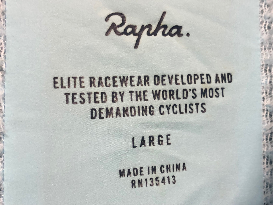 KM919 ラファ Rapha PRO TEAM INSULATED JACKET 長袖 サイクルジャケット 水色 L