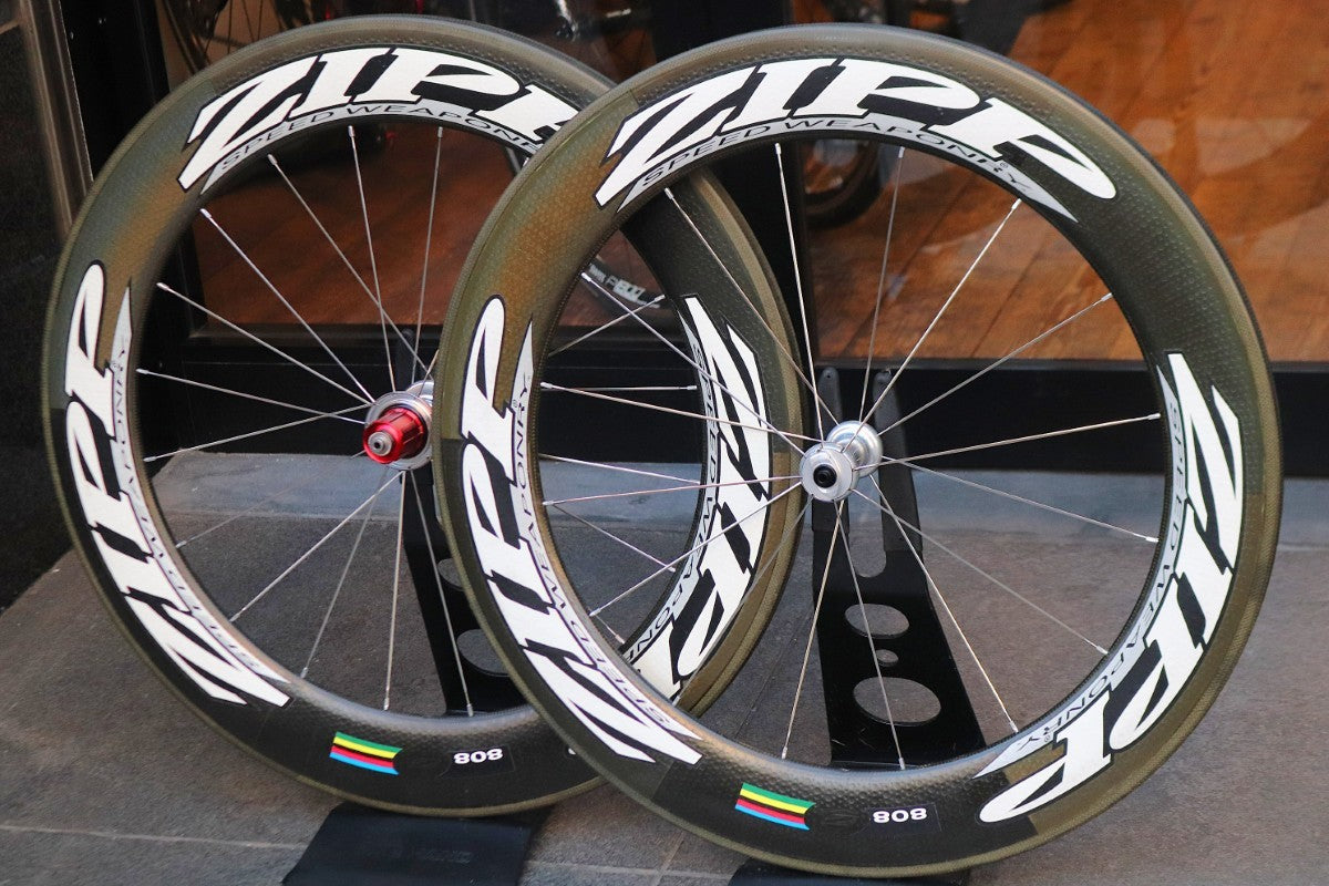 ジップ ZIPP 808 SPEED WEAPONRY カーボン チューブラー ホイール