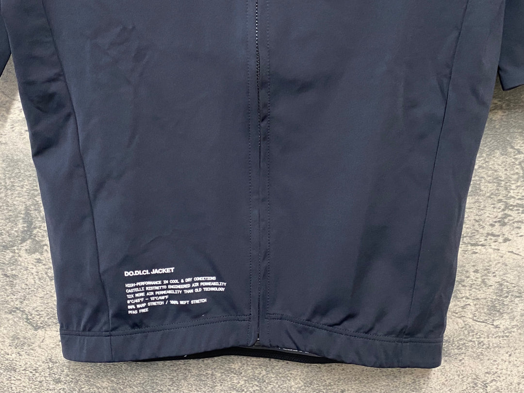 JT652 カステリ CASTELLI DO.DI.CI. SHORT SLEEVE JACKET 半袖 サイクルジャージ 黒 M