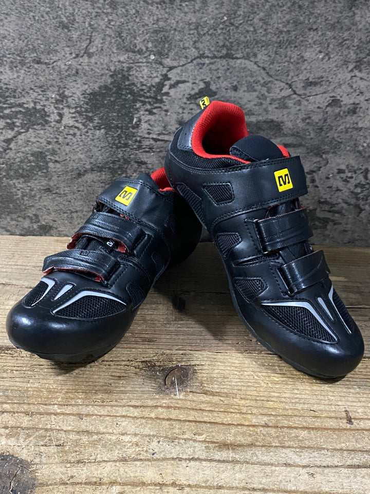 KF144 マヴィック MAVIC ERGORIDE ビンディングシューズ SPD 黒 EU41 1/3