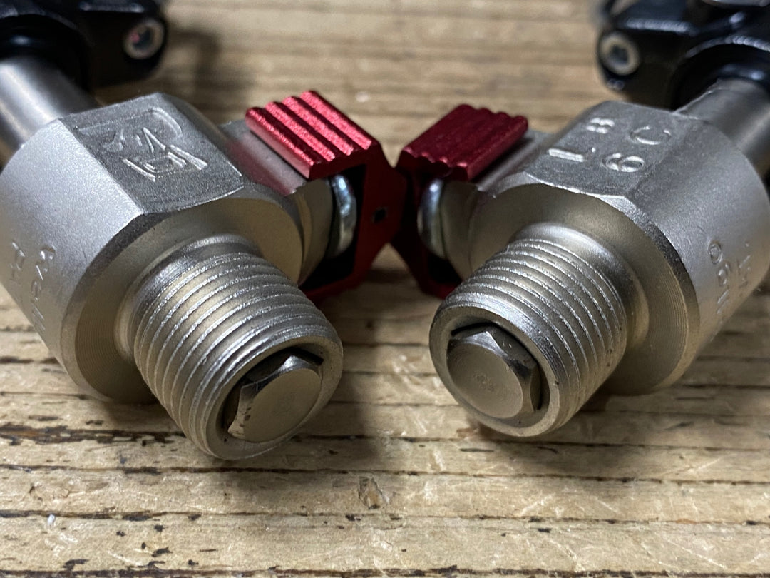 KB446 ウェルゴ wellgo QRD-W01 ビンディングペダル 黒 脱着式